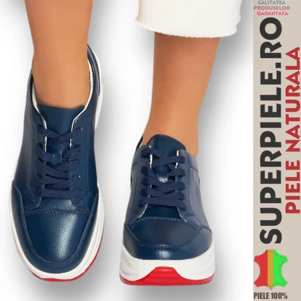 Superpiele - Magazin Online de Încăltăminte-Genti din Piele NaturalăFritidsskor i äkta läder med höga sulor |NOMERIZ| -5 färger