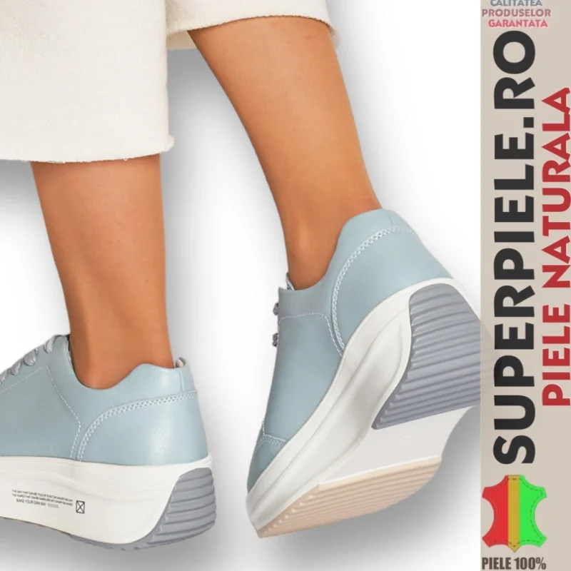 Superpiele - Magazin Online de Încăltăminte-Genti din Piele NaturalăFritidsskor i äkta läder med höga sulor |NOMERIZ| -5 färger