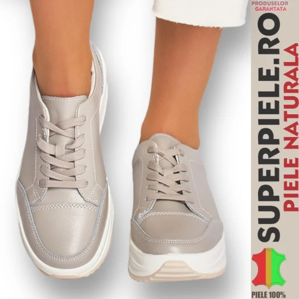 Superpiele - Magazin Online de Încăltăminte-Genti din Piele NaturalăFritidsskor i äkta läder med höga sulor |NOMERIZ| -5 färger