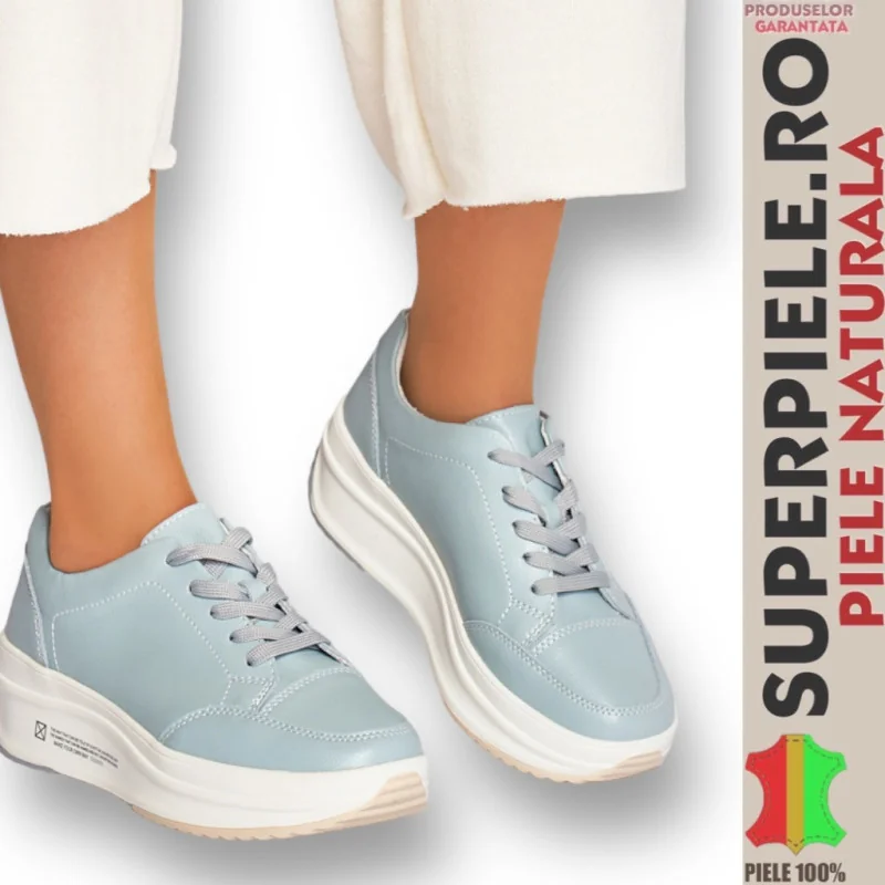 Superpiele - Magazin Online de Încăltăminte-Genti din Piele NaturalăFritidsskor i äkta läder med höga sulor |NOMERIZ| -5 färger