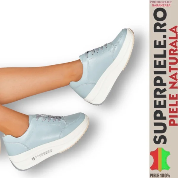 Superpiele - Magazin Online de Încăltăminte-Genti din Piele NaturalăFritidsskor i äkta läder med höga sulor |NOMERIZ| -5 färger