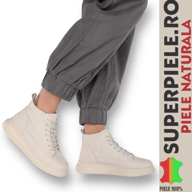 Superpiele - Magazin Online de Încăltăminte-Genti din Piele NaturalăGhete Imblanite Piele Naturala, talpa groasa |FOMAZ|-6 culori