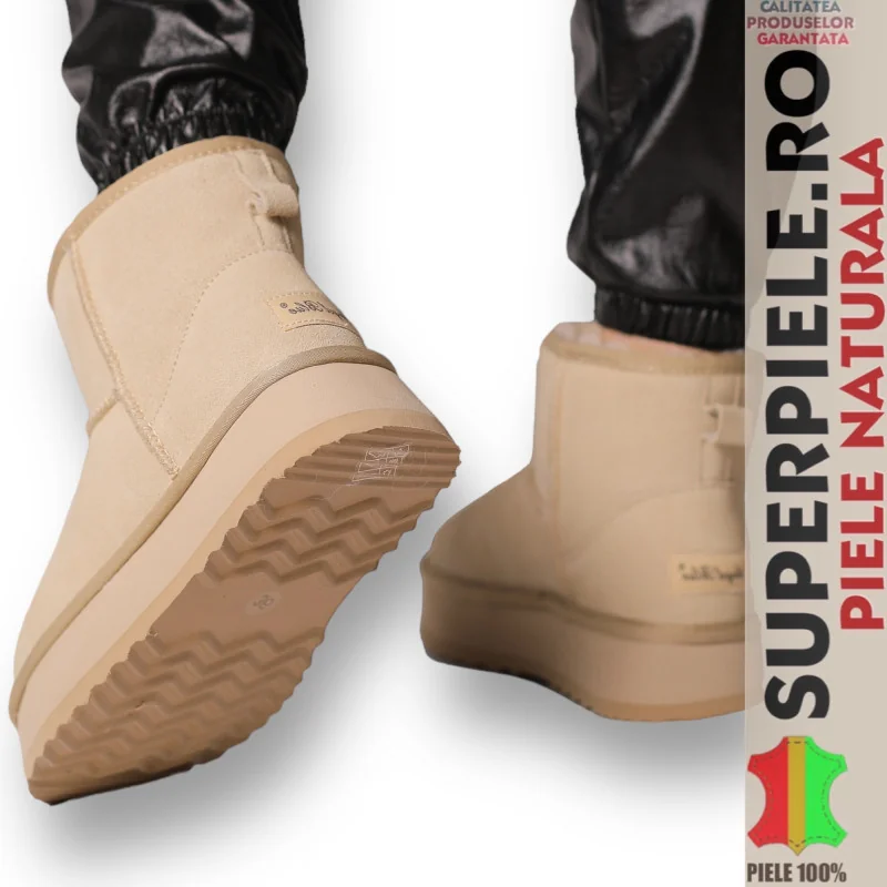 damskich butów ze skóry naturalnej z podszewką futrzaną |UGG|-4 kolory