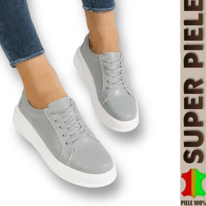 Superpiele - Magazin Online de Încăltăminte-Genti din Piele NaturalăPantofi casual piele naturală ,talpă groasă |ZODOLYA|