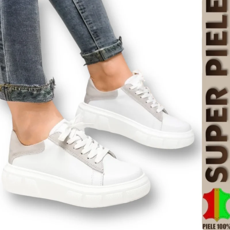 Superpiele - Magazin Online de Încăltăminte-Genti din Piele NaturalăFritidsskor i äkta läder med tjocka sulor |BIRZONI|