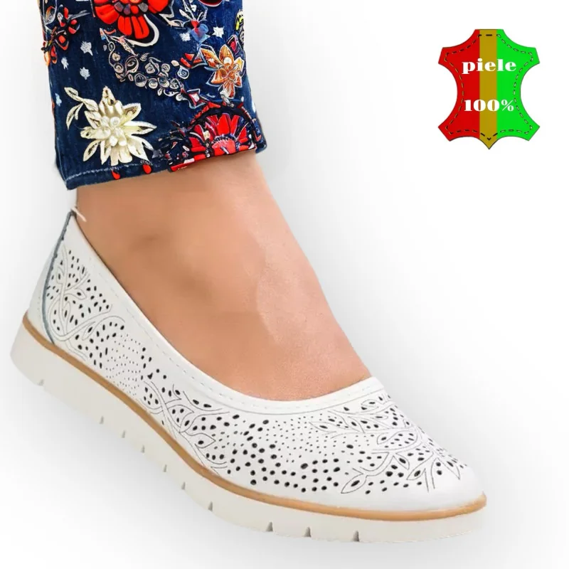 Balerini CASUAL |Scarlett|-PIELE NATURALA