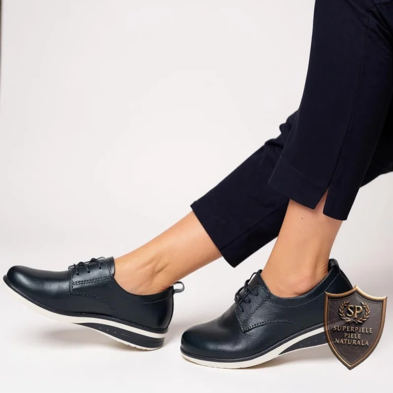 |ZAROX| Παπούτσια casual KAKI με πλατφόρμα από φυσικό δέρμα