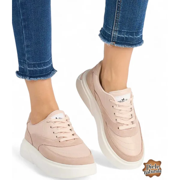 Sandali in vera pelle gialla |BORA| -6 colori