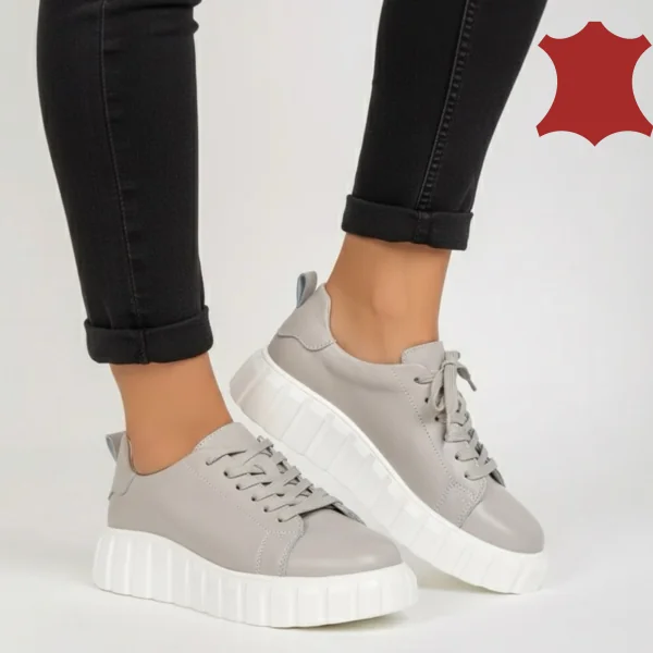 ležerne sportske cipelecopy of Pantofi Casual din Piele Naturală Întoarsă Cu toc mic F002-602