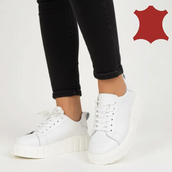 zapatos deportivos casualesBarilla ZAPATOS DE CUERO NATURAL CASUAL |Camelia|