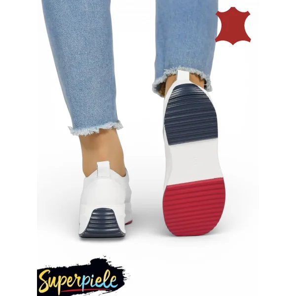 copy of Pantofi Casual din Piele Naturală Întoarsă Cu toc mic F002-602