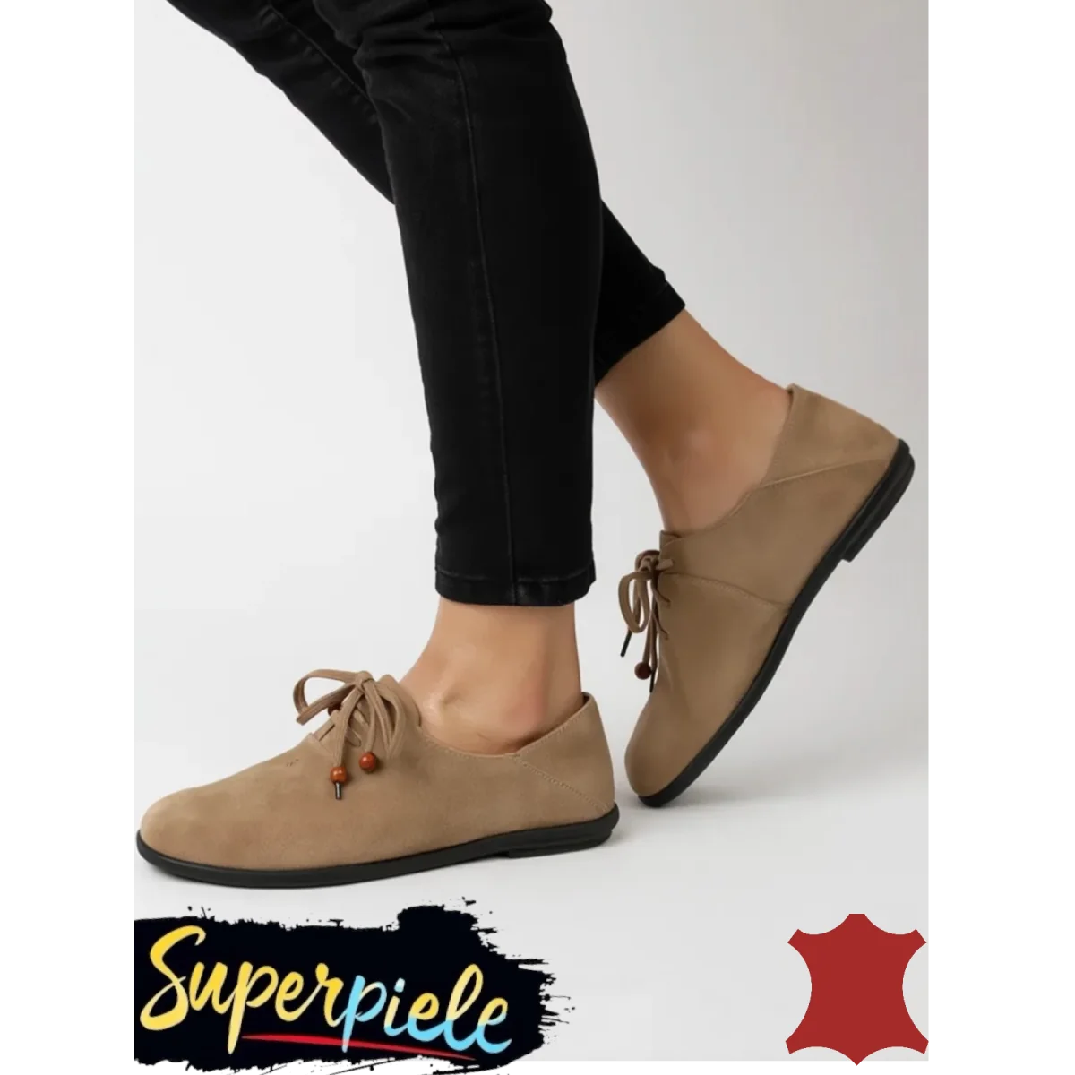 ležerne sportske cipelecopy of Pantofi Casual din Piele Naturală Întoarsă Cu toc mic F002-602