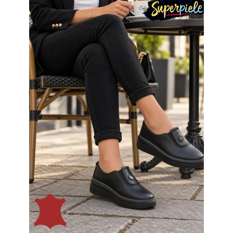 Balerinke i mokasinecopy of Pantofi casual damă din piele naturală Fără șireturi