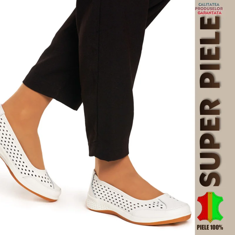 BALERINI DAMA |Ximena| TALPA FLEXIBILA-PIELE NATURALA