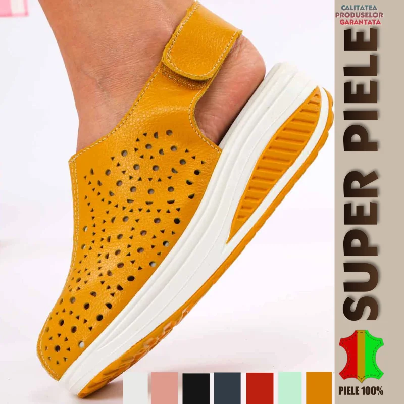 Sandale-PapuciSandaler i naturläder | PLATOVA | -7 färger