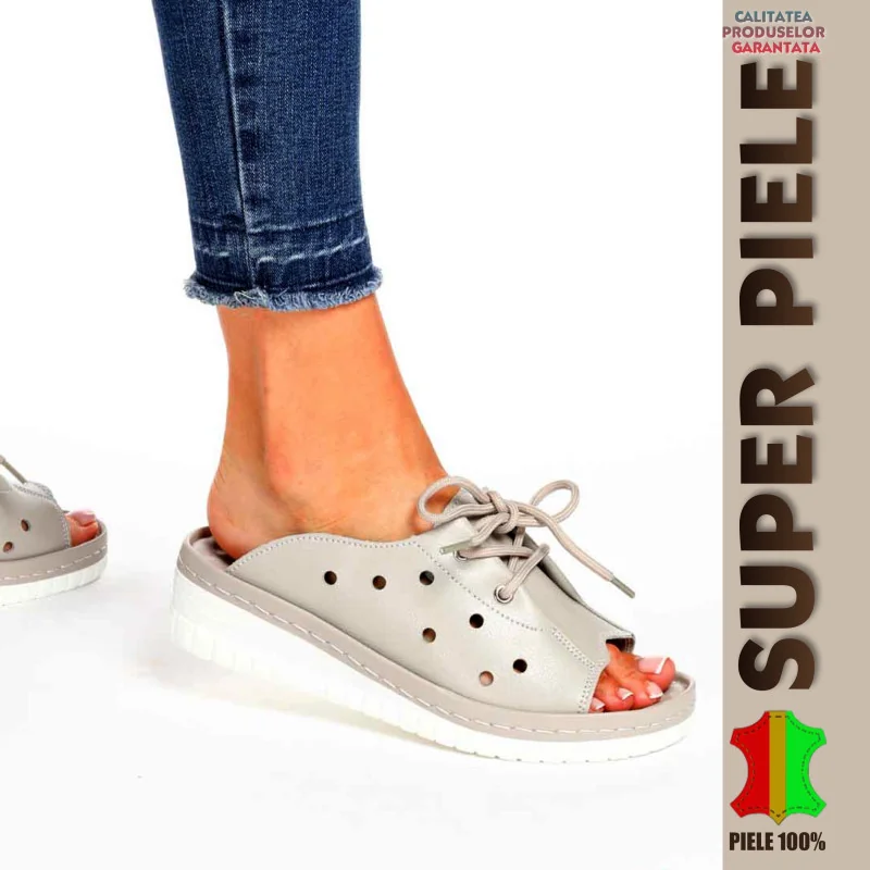 sandále papučeDámske papuče z pravej kože |PAVOBA|-4 farby
