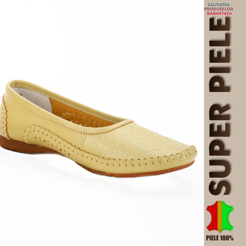 bailarinas y mocasinesBailarinas de mujer en piel natural 6 colores |Olivia|-suela flexible