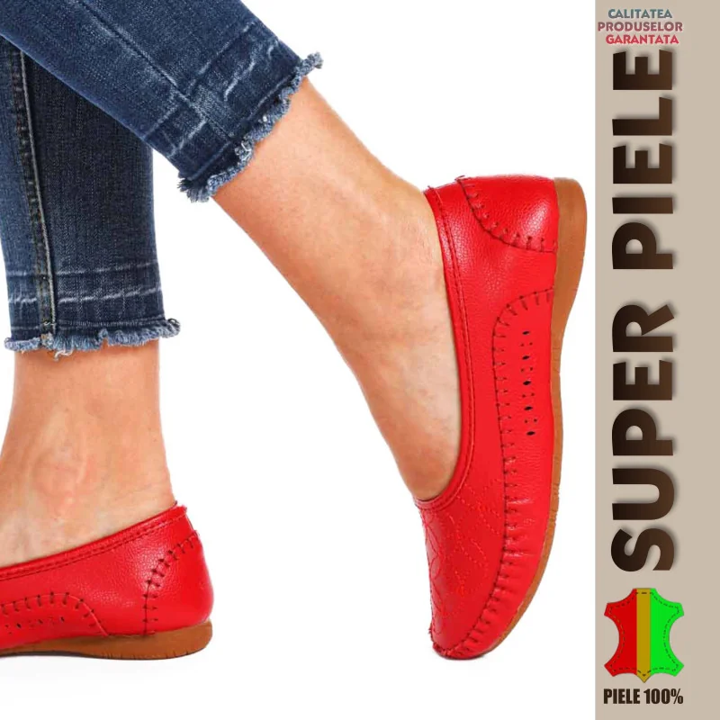 bailarinas y mocasinesBailarinas de mujer en piel natural 6 colores |Olivia|-suela flexible