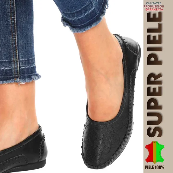 bailarinas y mocasinesBailarinas de mujer en piel natural 6 colores |Olivia|-suela flexible