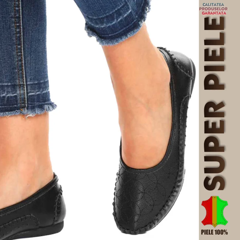 bailarinas y mocasinesBailarinas de mujer en piel natural 6 colores |Olivia|-suela flexible