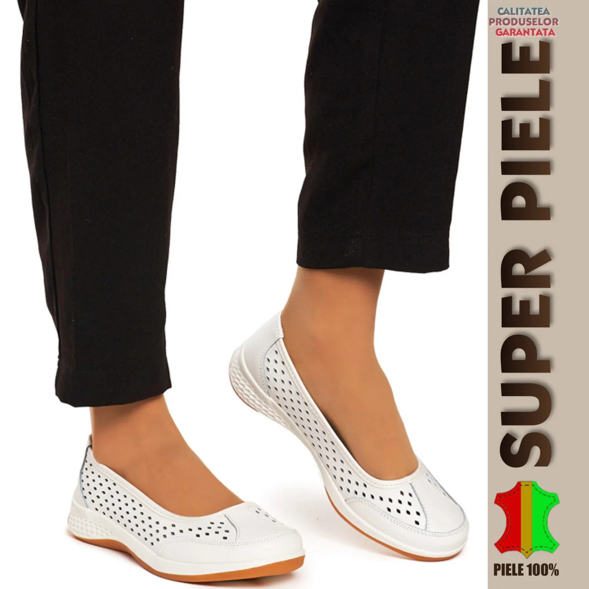 BALLERINE DA DONNA |Ximena| SUOLA FLESSIBILE IN PELLE NATURALE