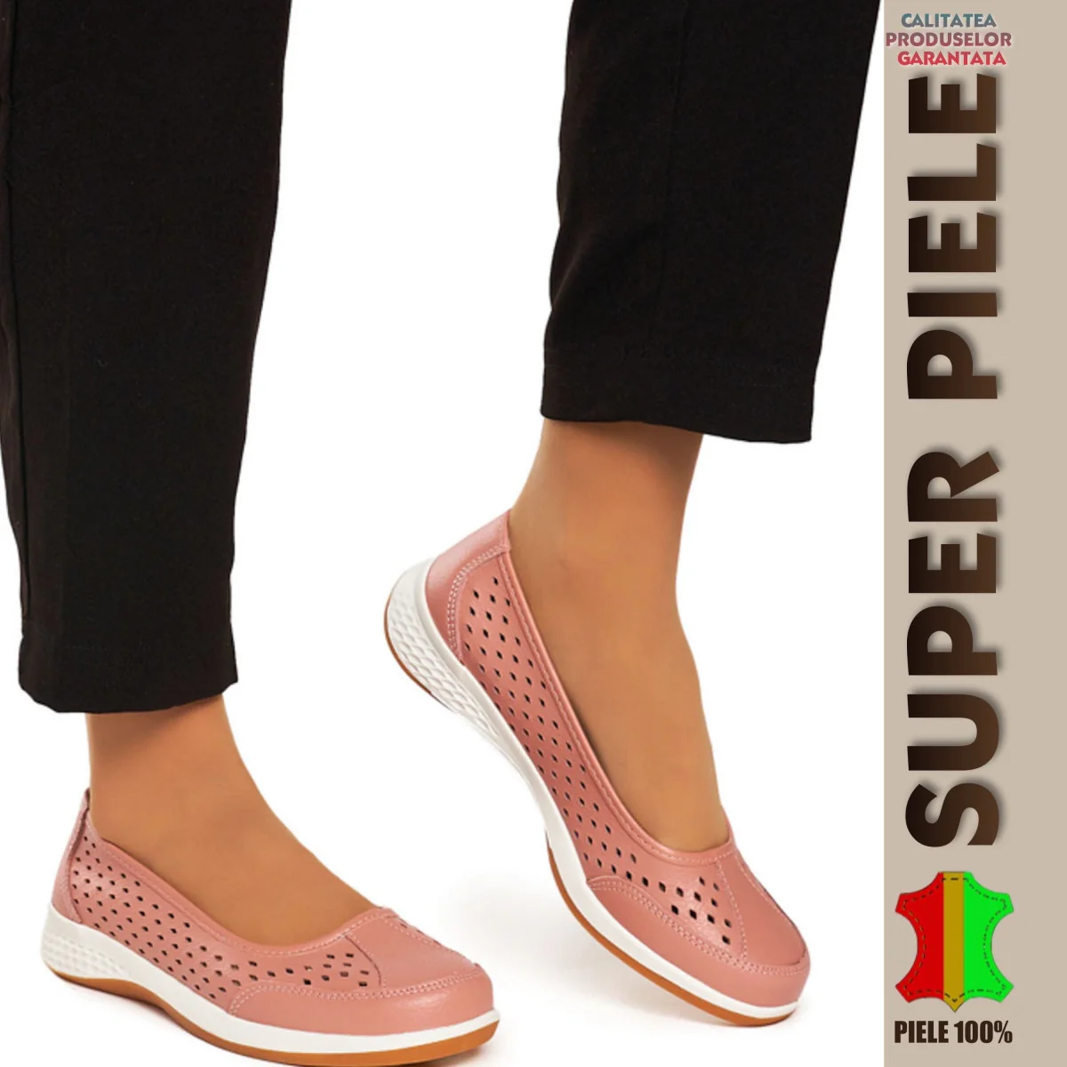 BALLERINE DA DONNA |Ximena| SUOLA FLESSIBILE IN PELLE NATURALE
