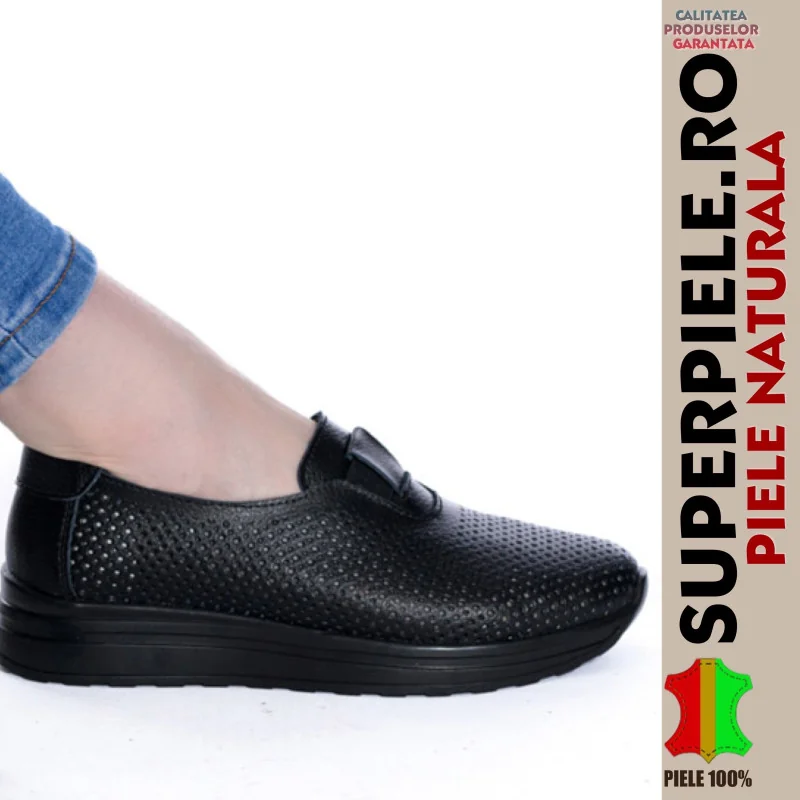 internetska trgovina za ženske cipele od prave kožeLEŽERNE CIPELE OD PERFORIRANE KOŽE |FATEN| SLIP-ON