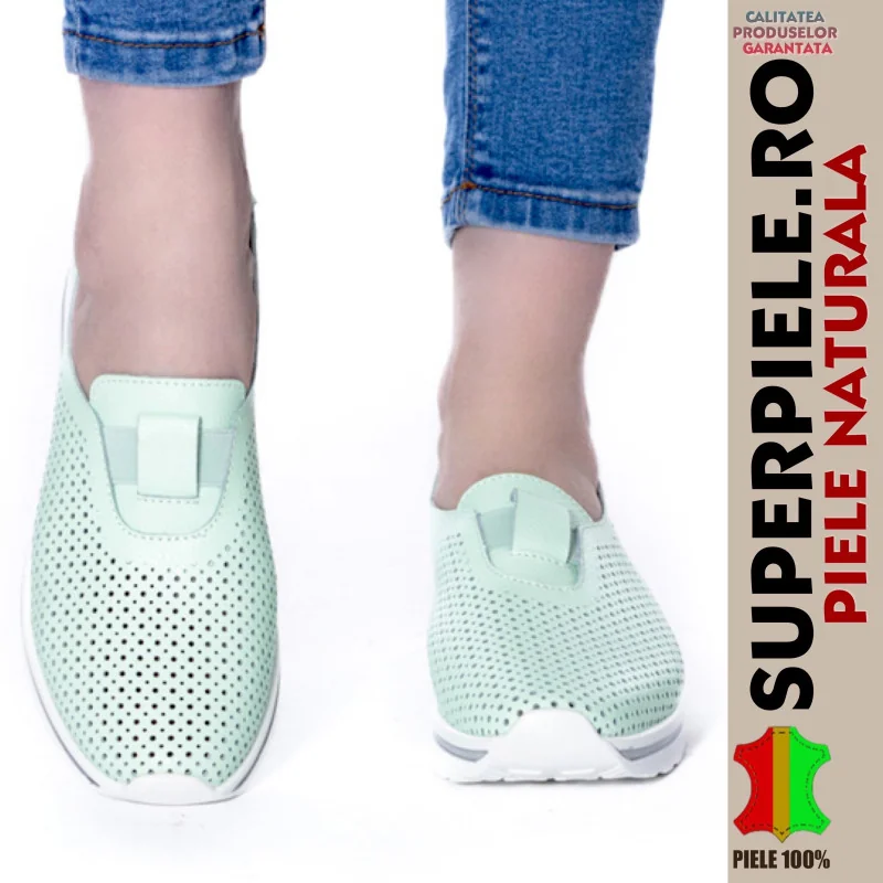 internetska trgovina za ženske cipele od prave kožeLEŽERNE CIPELE OD PERFORIRANE KOŽE |FATEN| SLIP-ON