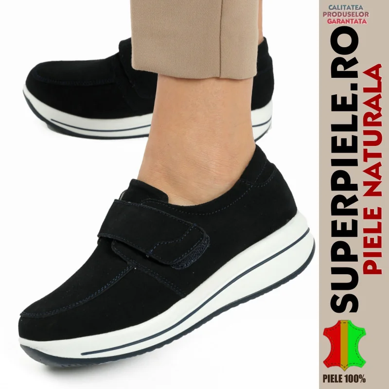 Tienda online de zapatos de piel auténtica para mujer.Mocasines de mujer blancos, piel natural, con plataforma y cordones - |ZAVRA|
